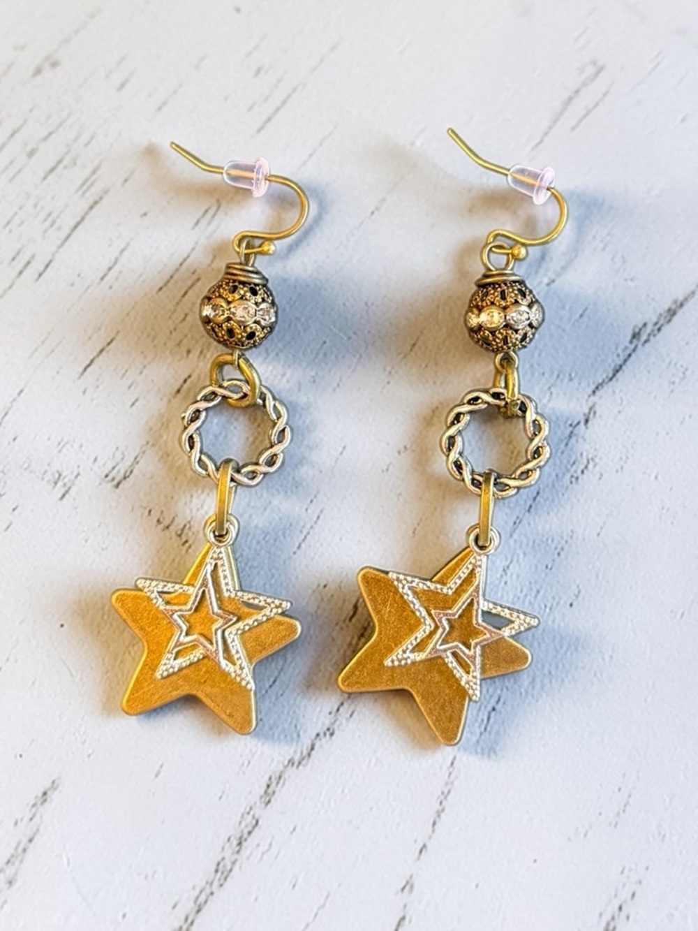 Gypsy Junk Boho Rock Star Earring